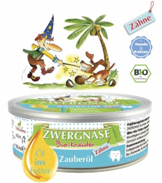 Zwergnase Bio-Kräuter Zauberöl "Zähne" 140 g