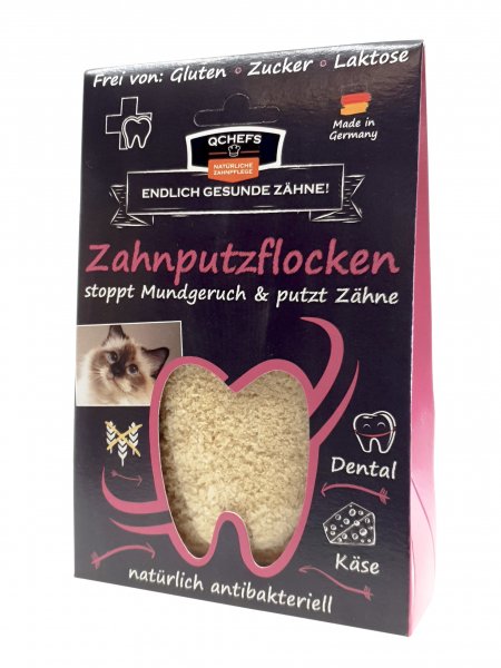 Zahnputzflocken für Katzen